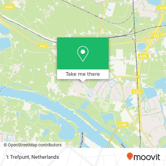 't Trefpunt, Dorpsstraat 51 map