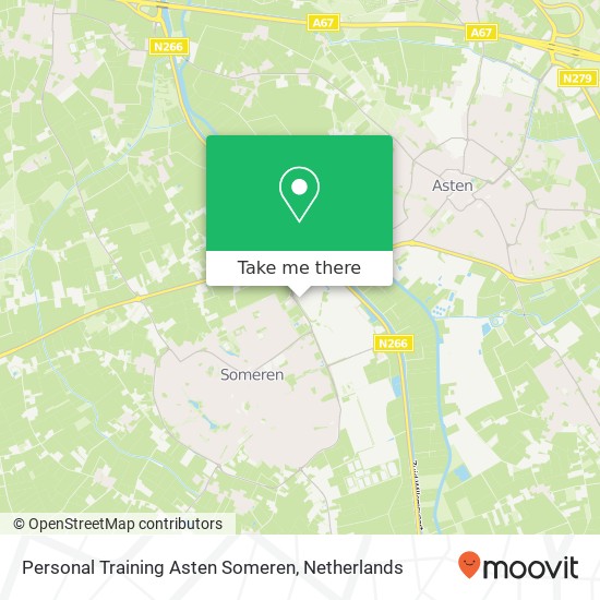 Personal Training Asten Someren, Half Elfje map