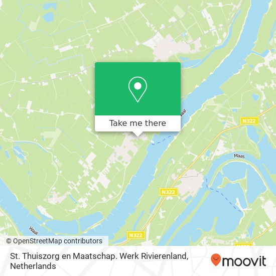 St. Thuiszorg en Maatschap. Werk Rivierenland, Buitenhof 13 map