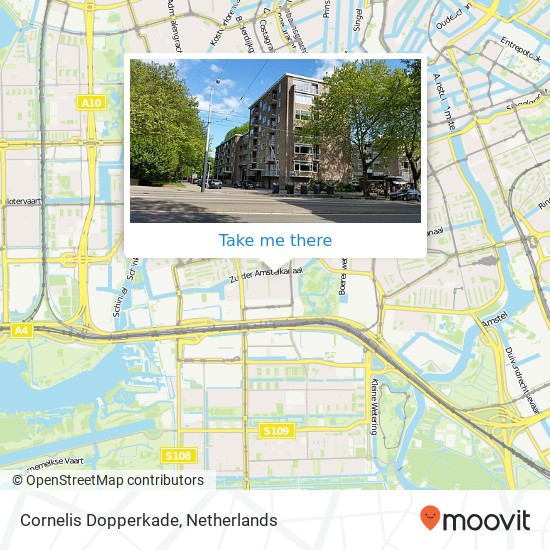 Cornelis Dopperkade, 1077 Amsterdam map