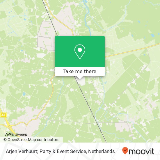 Arjen Verhuurt; Party & Event Service, De Geestakkers 3C map