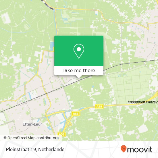 Pleinstraat 19, 4871 NS Etten-Leur map