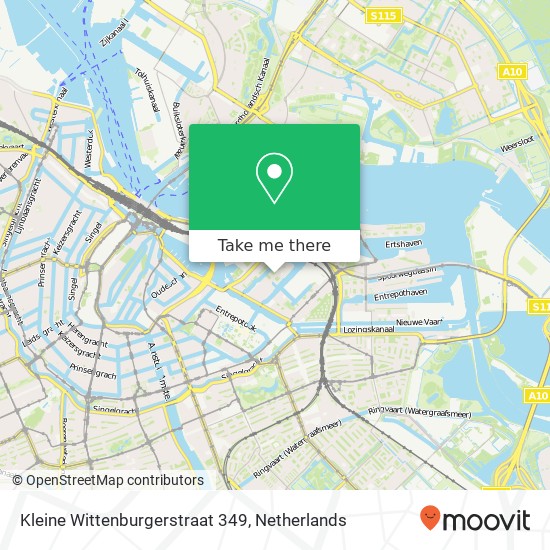 Kleine Wittenburgerstraat 349, 1018 LT Amsterdam map