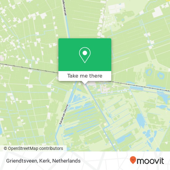 Griendtsveen, Kerk Karte