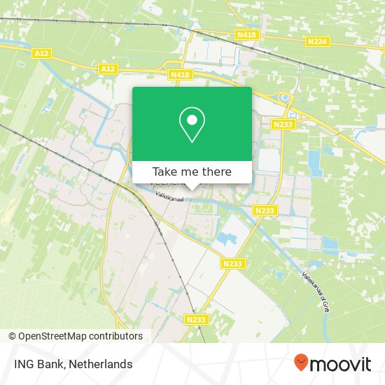 ING Bank, Wolweg 1 map