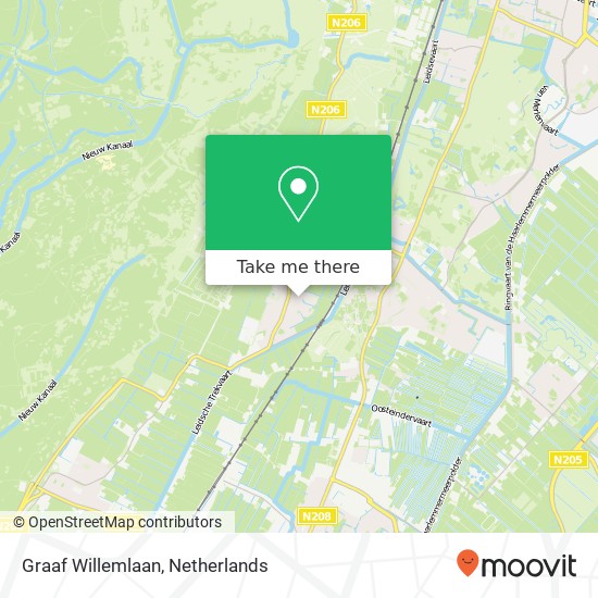 Graaf Willemlaan, 2114 Vogelenzang map