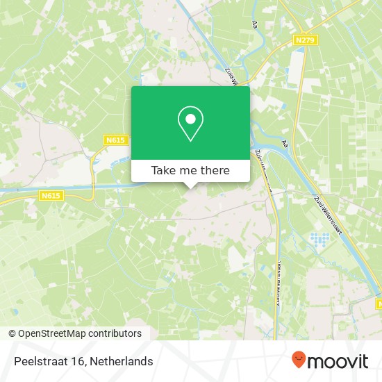 Peelstraat 16, 5735 KN Aarle-Rixtel map