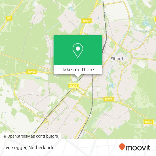 vee egger, 6135 Sittard map