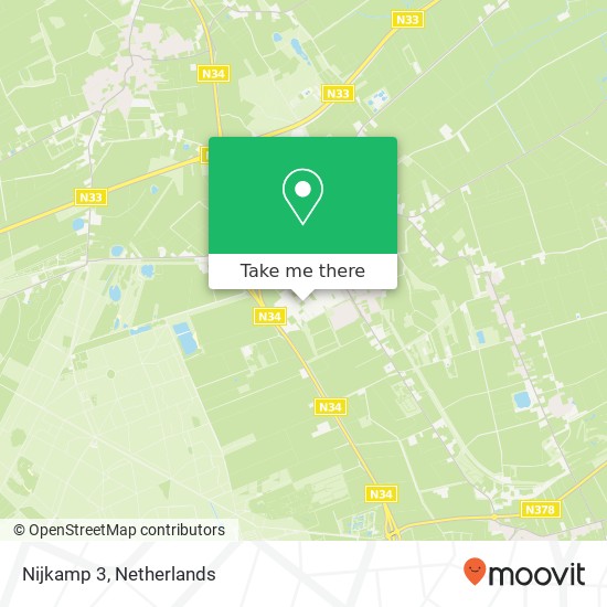 Nijkamp 3, 9461 HS Gieten map