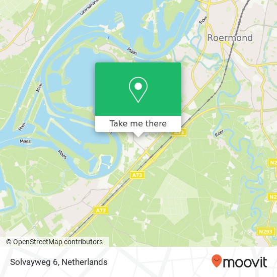 Solvayweg 6 map