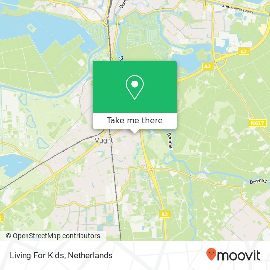 Living For Kids, Marktveldpassage Karte