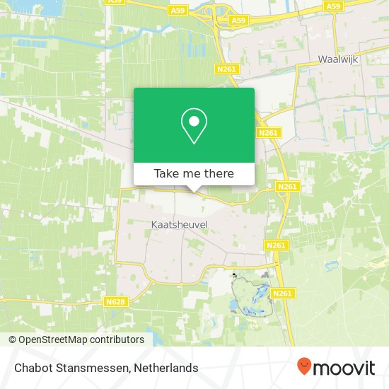 Chabot Stansmessen, Bevrijdingsweg 18 map