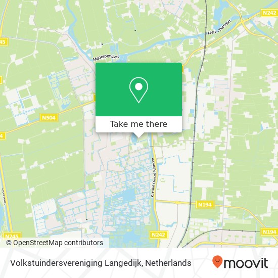 Volkstuindersvereniging Langedijk, Potjesdam 6 map