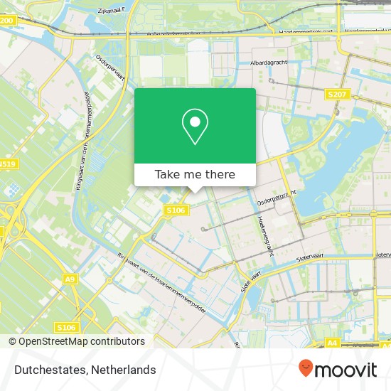 Dutchestates, Keurenplein 41 map