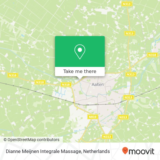 Dianne Meijnen Integrale Massage, Varsseveldsestraatweg 70A map