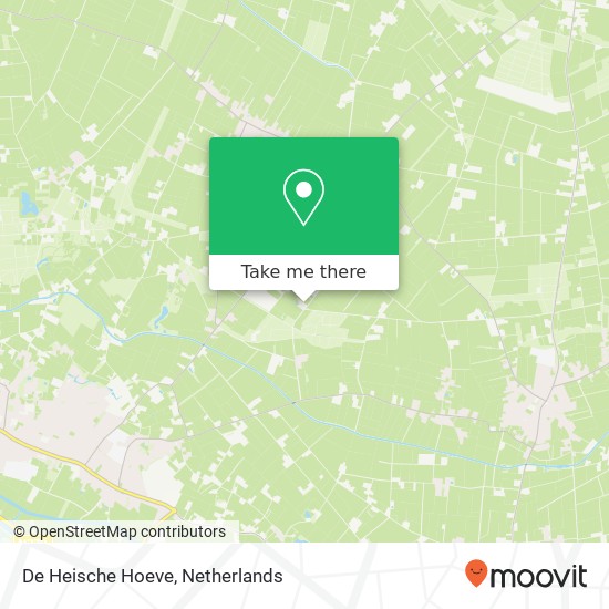 De Heische Hoeve, Heideweg 1A map