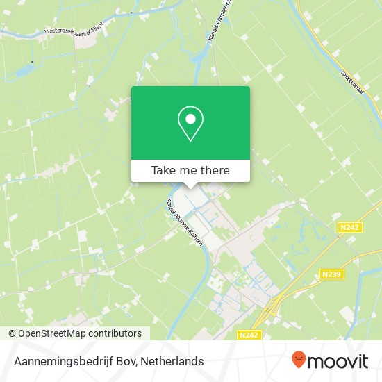 Aannemingsbedrijf Bov map