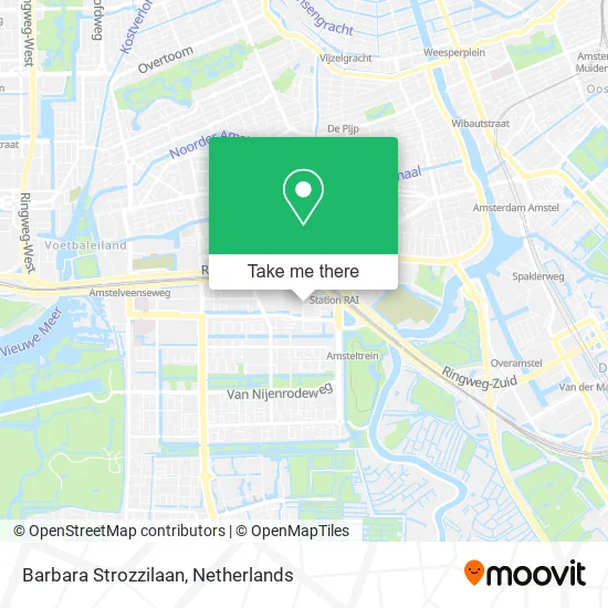 Barbara Strozzilaan map