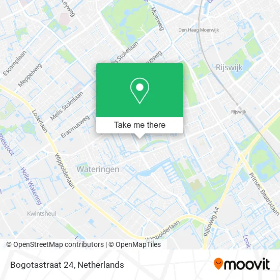 Bogotastraat 24 Karte
