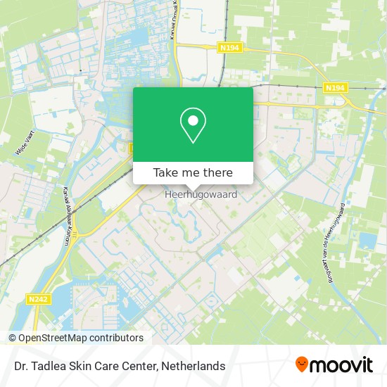 Dr. Tadlea Skin Care Center map