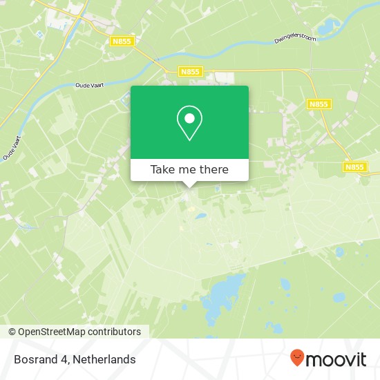 Bosrand 4, 7991 PA Dwingeloo map