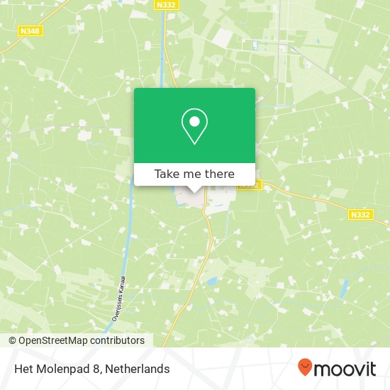 Het Molenpad 8, 8111 CJ Heeten map