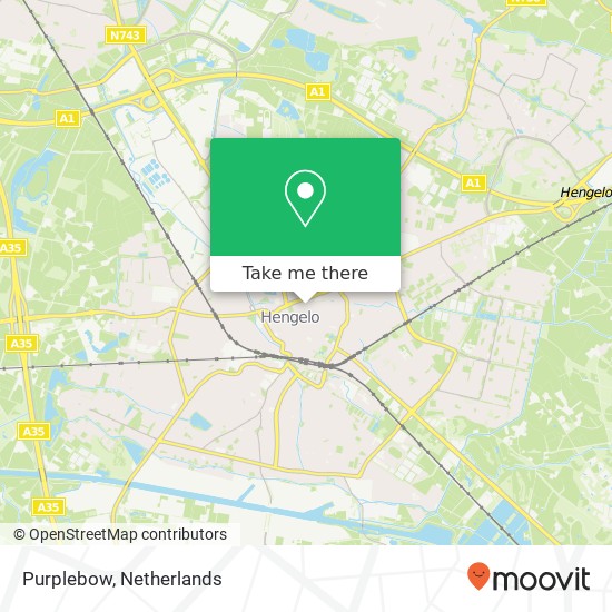 Purplebow, Wemenstraat 61 map