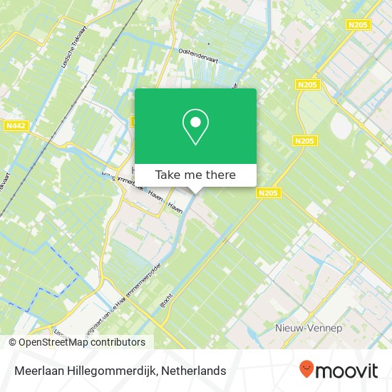 Meerlaan Hillegommerdijk, 2144 Beinsdorp Karte