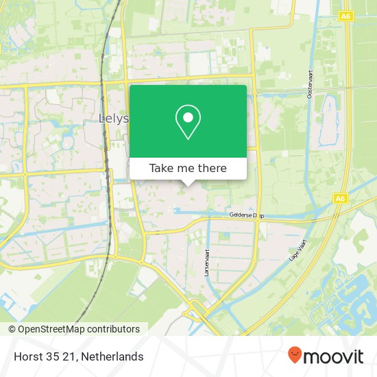 Horst 35 21, 8225 NN Lelystad map