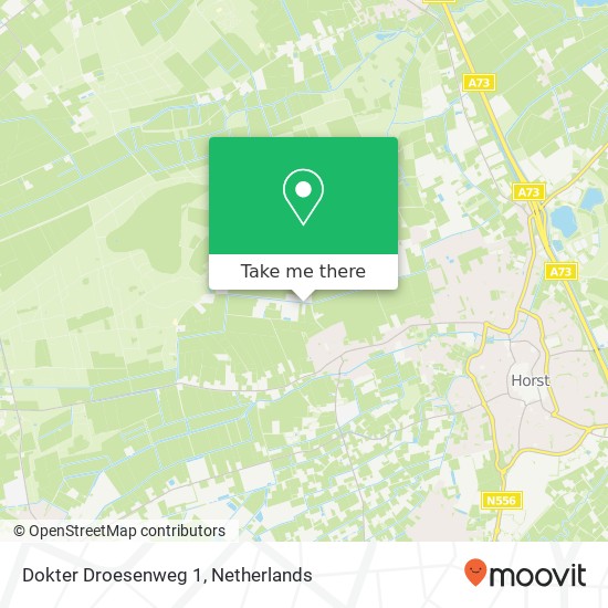 Dokter Droesenweg 1, 5964 NC Meterik map