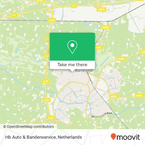 Hb Auto & Bandenservice, Schoutenstraat 70A map