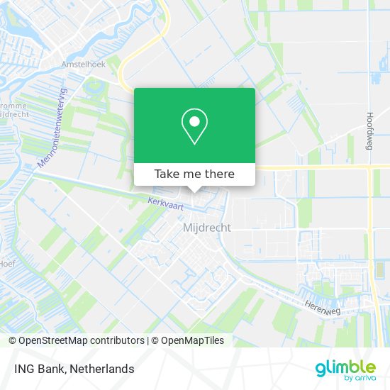 ING Bank map