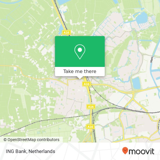 ING Bank, Beeksestraat 55 map