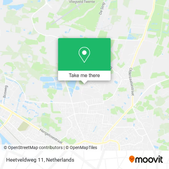 Heetveldweg 11 map
