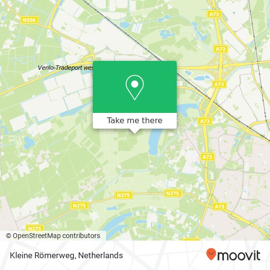 Kleine Römerweg, 5927 Venlo Karte