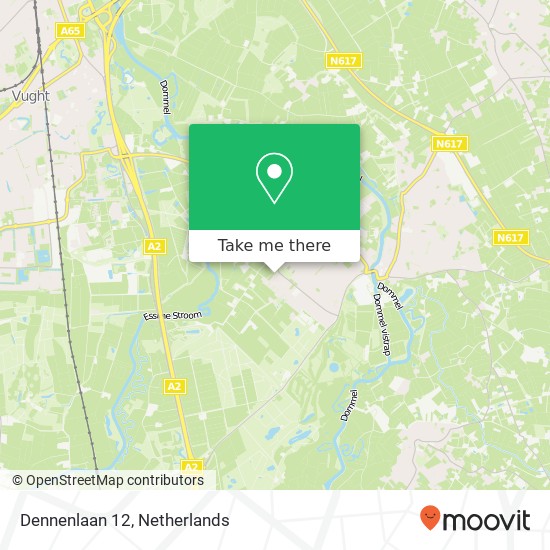 Dennenlaan 12, 5271 RE Sint-Michielsgestel Karte