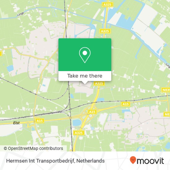 Hermsen Int Transportbedrijf map