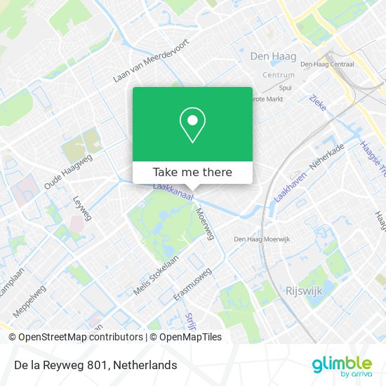 De la Reyweg 801 map