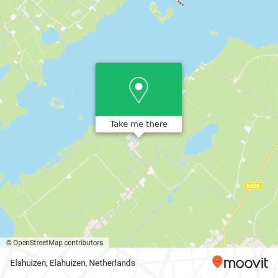 Elahuizen, Elahuizen map