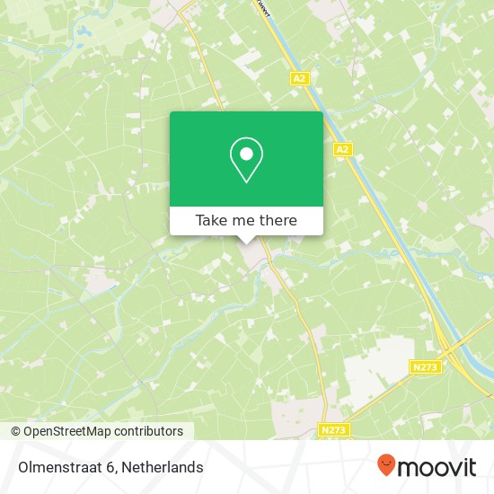 Olmenstraat 6, 6013 SW Hunsel map