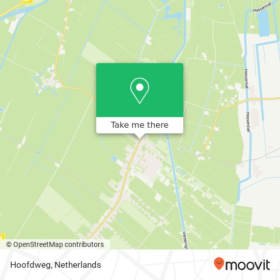 Hoofdweg, 9695 Bellingwolde map