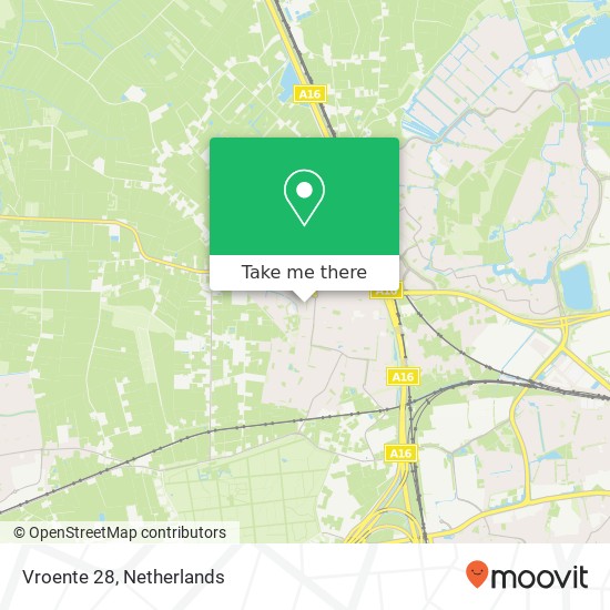 Vroente 28, 4841 CV Prinsenbeek map