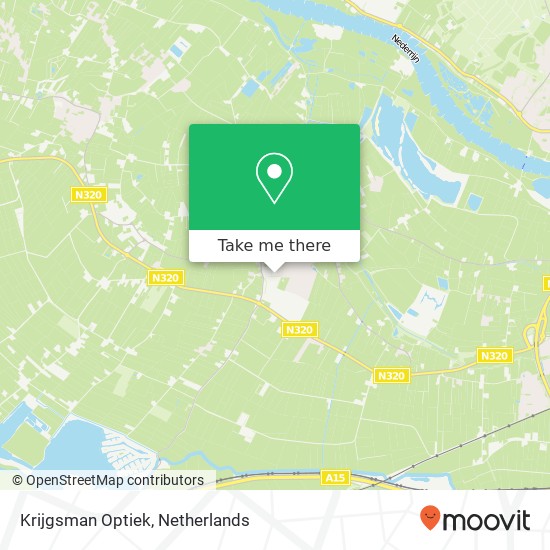 Krijgsman Optiek, Adelsweg map