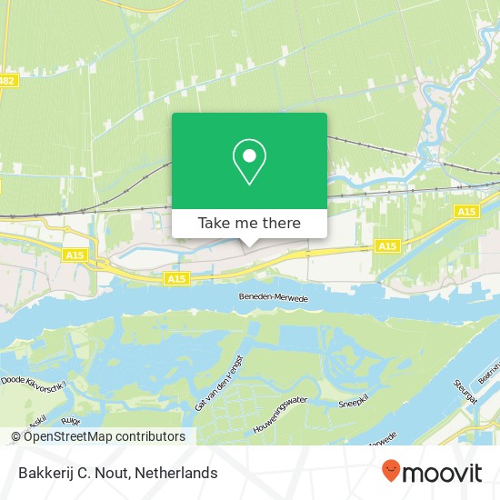 Bakkerij C. Nout, Peulenstraat 133 map