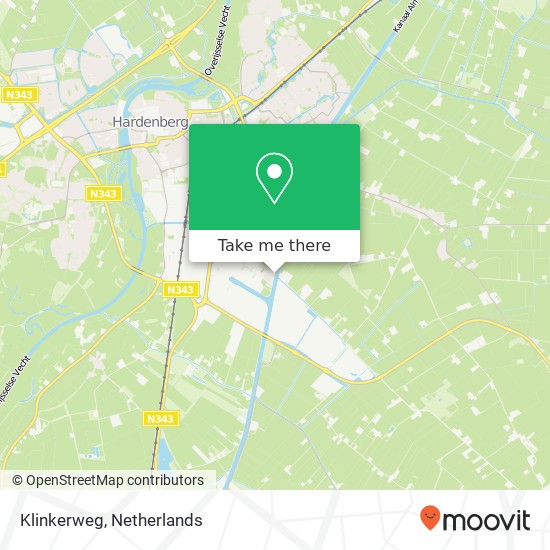 Klinkerweg, 7772 SM Hardenberg map
