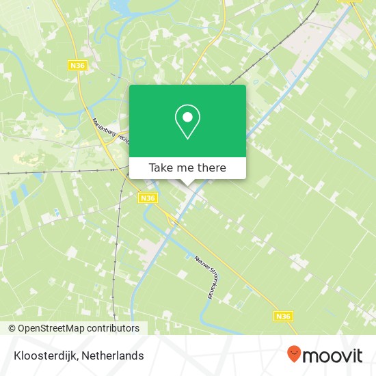 Kloosterdijk, 7692 Mariënberg map