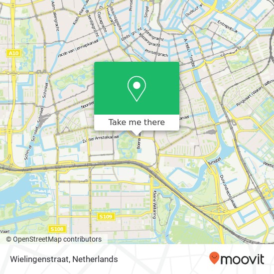 Wielingenstraat, 1077 Amsterdam map