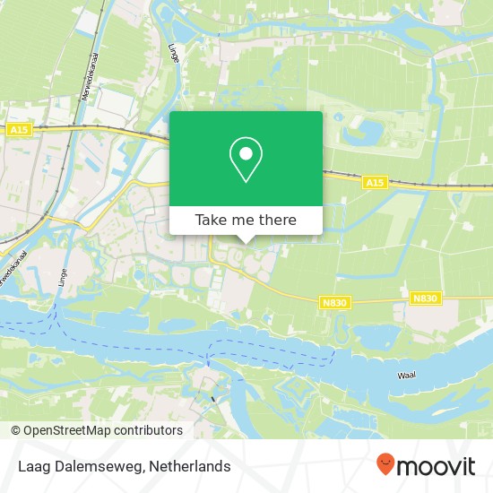 Laag Dalemseweg, 4208 Gorinchem map