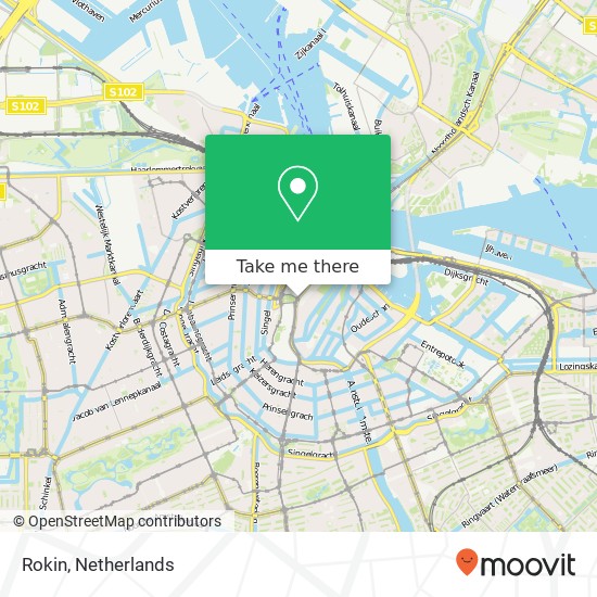 Rokin, 1012 Amsterdam map