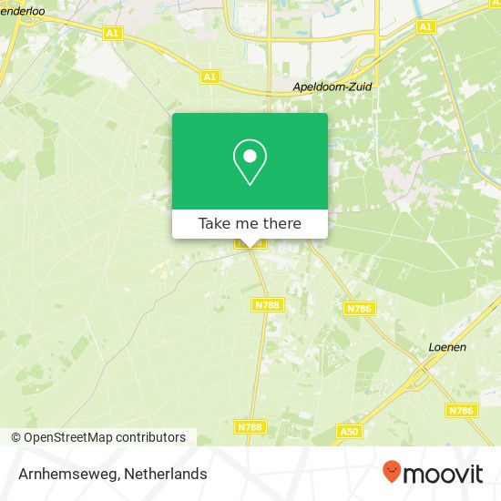 Arnhemseweg, 7361 CK Beekbergen map